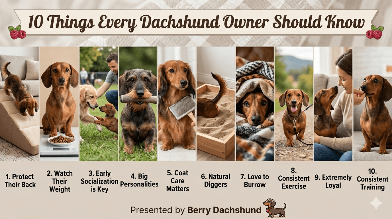 10 Things Every Dachshund Owner Should Know