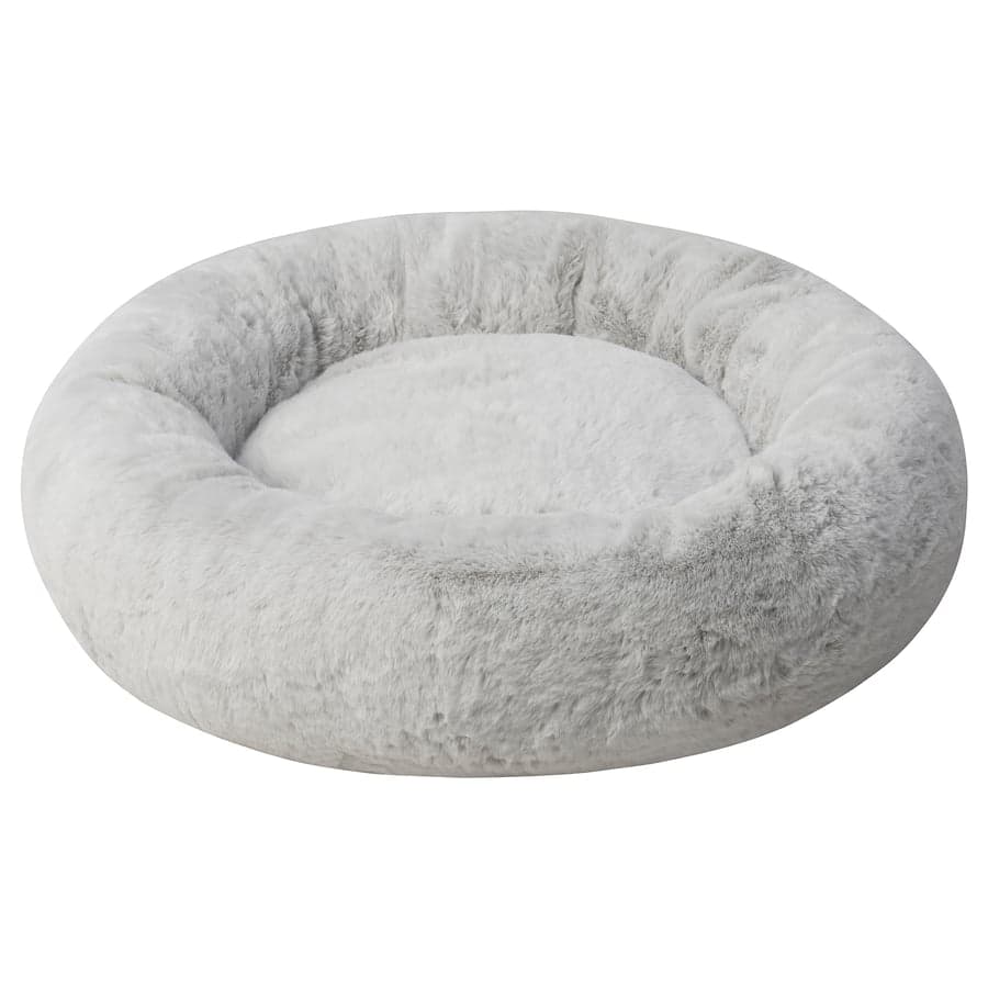 Pet bed, light gray